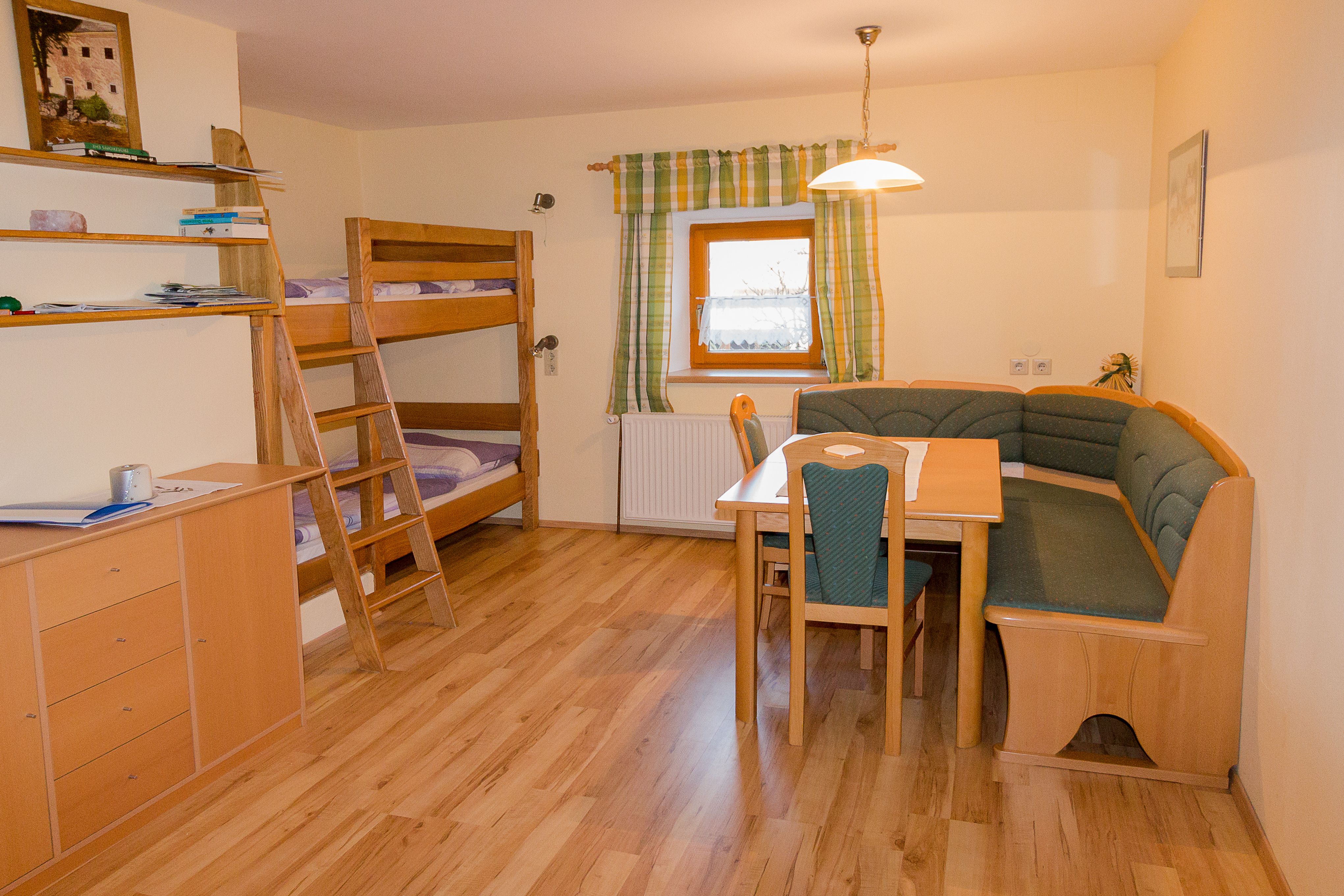Wohnzimmer in der Ferienwohnung