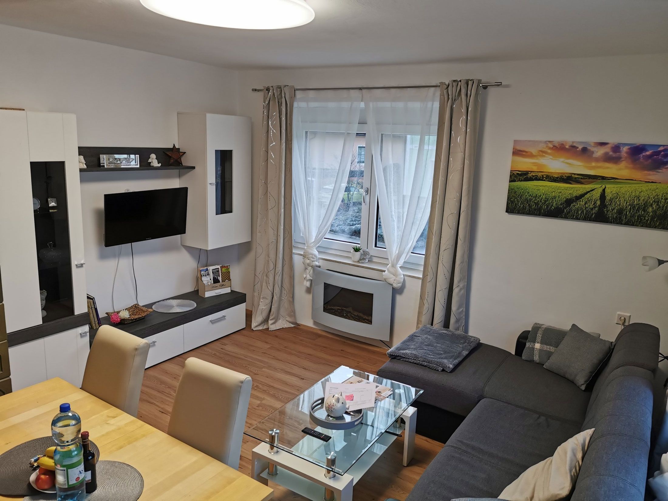 Engelsapartment - Wohn- und Esszimmer