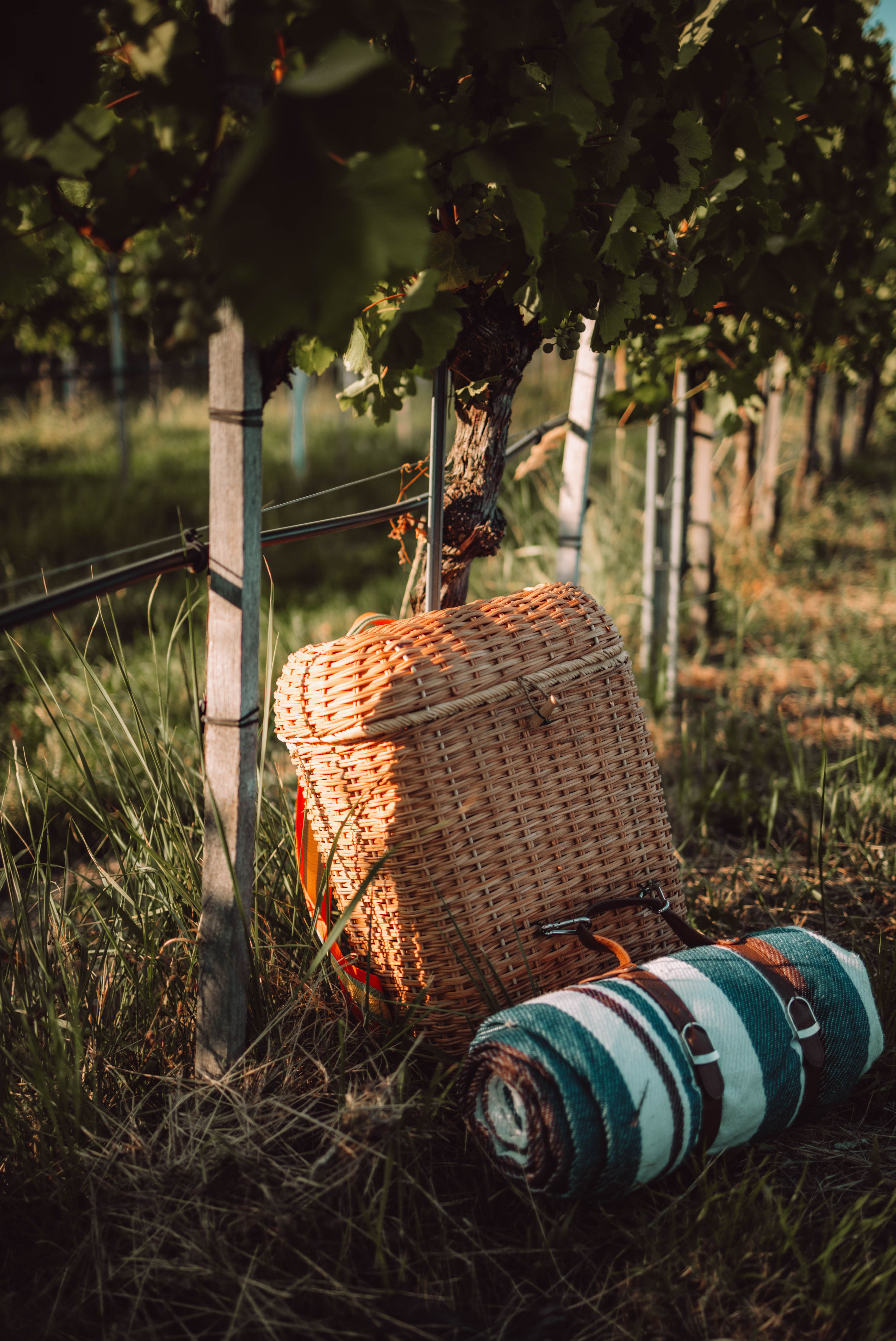 Gruppe von Menschen in traditioneller Kleidung und Kochuniformen vor einem alten Gebäude.