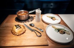 Kulinarik-Veranstaltung Gedanken-Gänge im Restaurant Triad in Bad Schönau. Genuss trifft auf Kultur