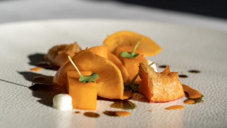 schön angerichteter Teller