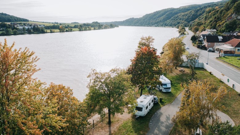 Luftaufnahme Camping Marbach, &copy; Marbach Camping