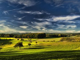 Wiesen- und Felderlandschaft um Emmersdorf, © Lukas Traxler