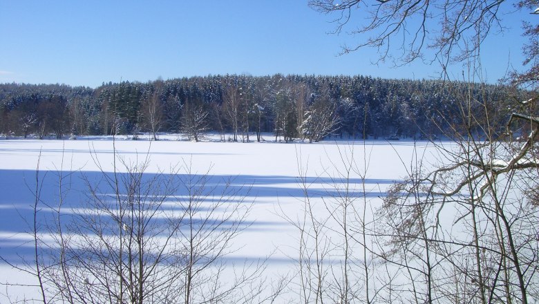 Herrensee im Winter, &copy; Hermann B&ouml;hm